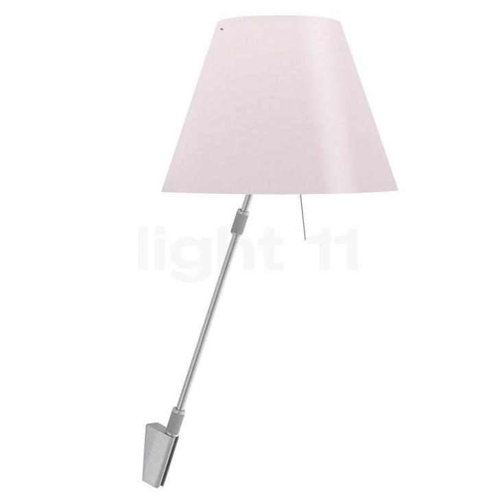 Luceplan Costanza Wandlamp, lampenkap wit - telescoop - met, Huis en Inrichting, Lampen | Wandlampen, Nieuw, Verzenden