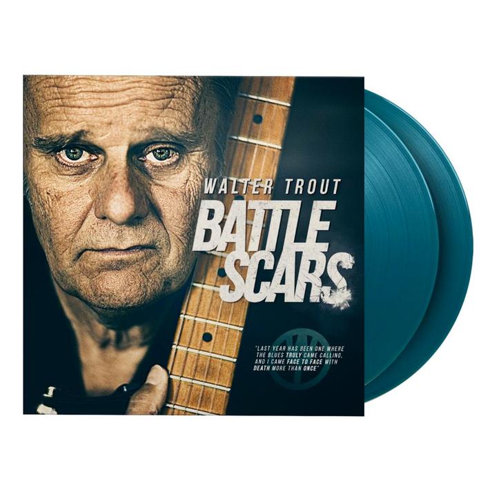 Walter Trout - Battle Scars - Aquamarine Vinyl, Cd's en Dvd's, Vinyl | Overige Vinyl, Nieuw in verpakking, 12 inch