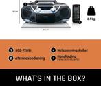 Lenco SCD-720SI - Draagbare radio met DAB radio, Bluetooth®,, Verzenden, Zo goed als nieuw