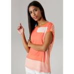 Aniston SELECTED Shirtblouse met gestreepte rug en, Kleding | Dames, T-shirts, Verzenden, Nieuw