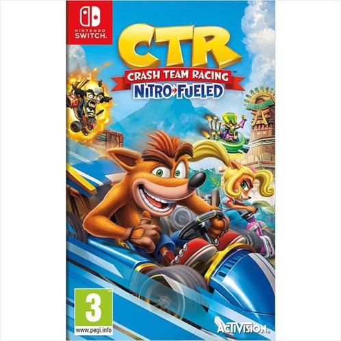 Switch Crash Team Racing: Nitro Fueled, Spelcomputers en Games, Games | Nintendo Switch, Zo goed als nieuw, Verzenden