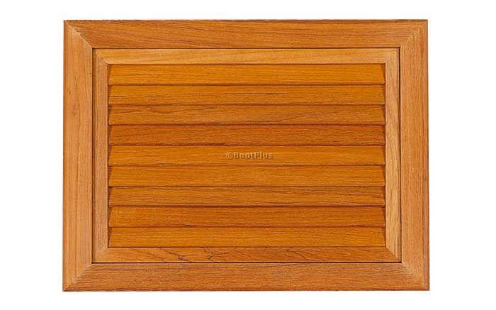 VENTILATIEROOSTER OPEN KLAPBAAR TEAK -ARC-, Watersport en Boten, Bootonderdelen, Nieuw, Zeilboot of Motorboot, Ophalen of Verzenden
