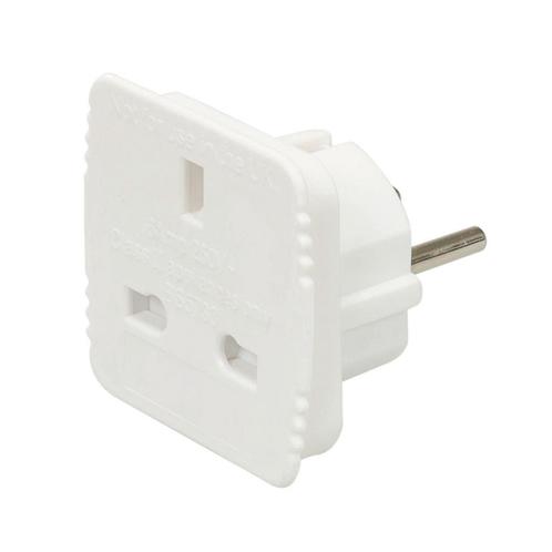 Powermaster Verloopstekker - Engeland naar Europa - 13 Am..., Hobby en Vrije tijd, Elektronica-componenten, Nieuw, Ophalen of Verzenden