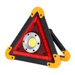 LED gevaren driehoek - 10 watt lamp - oplaadbaar, Auto diversen, Nieuw, Ophalen of Verzenden