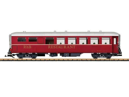 LGB 31528 RhB Speisewagen (Q3/2025) (grootspoor), Hobby en Vrije tijd, Modeltreinen | Overige schalen, Overige typen, Nieuw, LGB