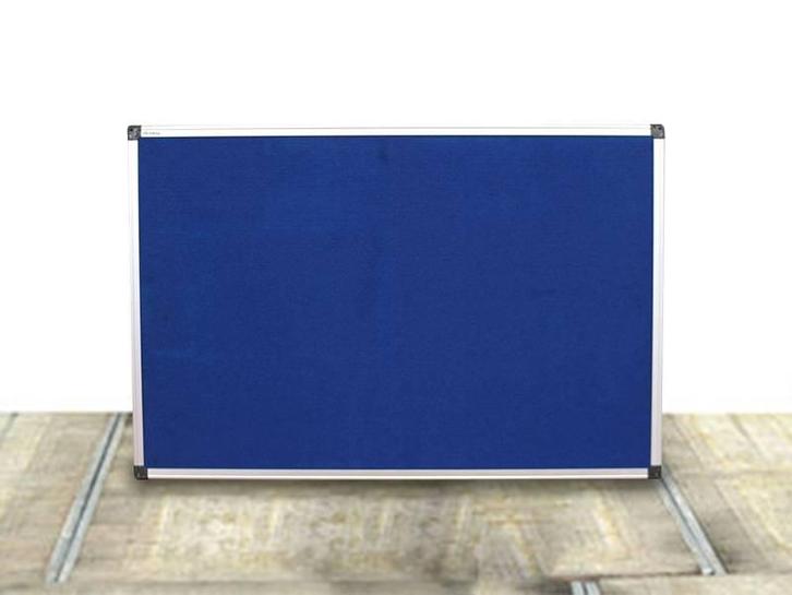 Prikbord Blauw  60 × 90 cm, Zakelijke goederen, Kantoor en Winkelinrichting | Kantoorartikelen, Gebruikt, Ophalen of Verzenden