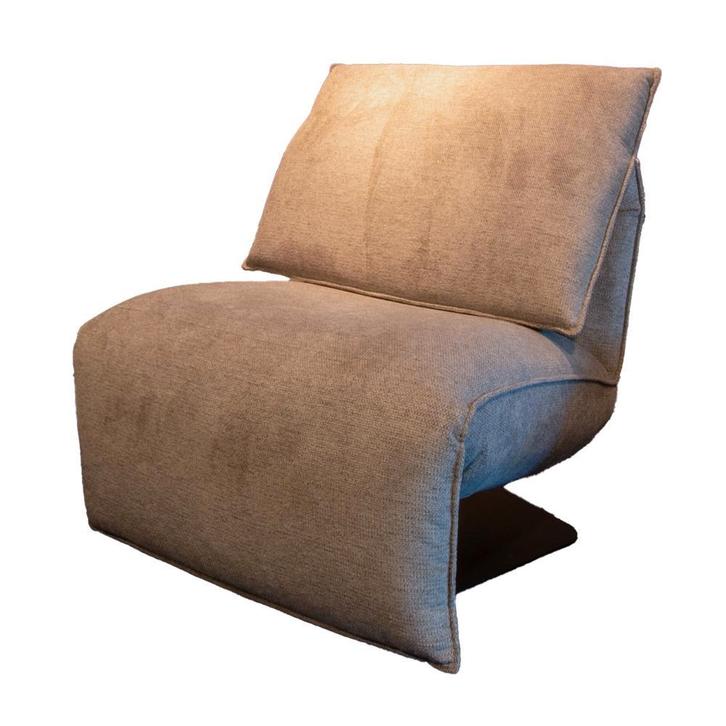 Chill Line relaxstoel Sasha in stof nu, 25% SHOWROOMKORTING!, Huis en Inrichting, Fauteuils, 50 tot 75 cm, Minder dan 75 cm, Nieuw