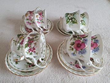 Royal Albert - Unknown - Kop en schotel (8) - Flowers of the