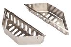 BBQ RVS Briketten houders (2 stuks) - Open doos, Verzenden, Nieuw