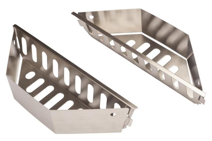 BBQ RVS Briketten houders (2 stuks) - Open doos, Kinderen en Baby's, Kinderwagens en Combinaties, Verzenden