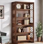 Vintage Boekenkast met 6 Planken, Huis en Inrichting, Kasten | Ladekasten, Verzenden, Nieuw