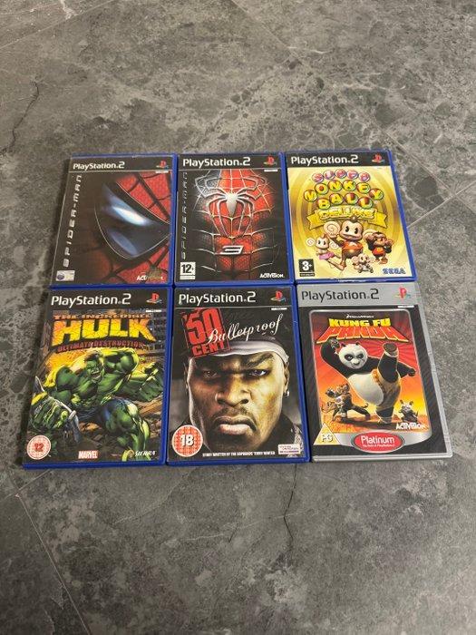 Sony - Playstation 2 (PS2) - Lot of 6 - Videogame - In, Spelcomputers en Games, Spelcomputers | Overige Accessoires