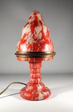 Welz-Kralik- - Lamp - art deco lamp decor spots - Glas, Antiek en Kunst