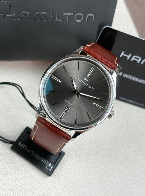 Hamilton - Jazzmaster Thinline Automatic Date - Zonder, Sieraden, Tassen en Uiterlijk, Horloges | Heren