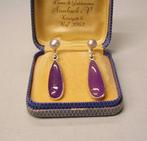 Zonder Minimumprijs - Oorbellen Zilver - 23.60ct. tw. Jade -, Sieraden, Tassen en Uiterlijk, Oorbellen, Nieuw