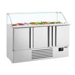GGM Gastro | Saladette Premium PLUS - 1460mm - 3 deuren - |, Verzenden
