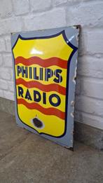 Philips - Emaillerie Als. Strasbourg - Reclamebord - Metaal, Antiek en Kunst