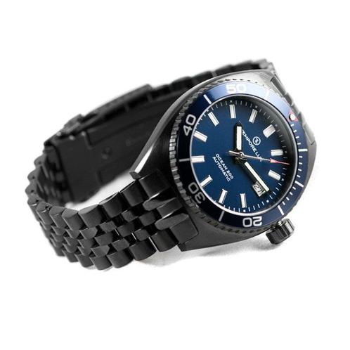 Tempore Lux - Reloj OCEAN 200 Swiss Automatic - Black, Sieraden, Tassen en Uiterlijk, Horloges | Heren