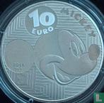 Frankrijk 10 euro 2016 (PROOF) Mickey Mouse through the..., Verzenden, Goud, Frankrijk, 10 euro