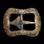 Post-middeleeuws (brons verguld) Zeldzame gedecoreerde