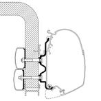 Thule Hymer Camp Adapter <2011 500, Caravans en Kamperen, Nieuw