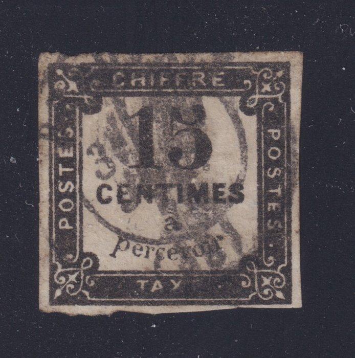 Frankrijk 1870 - Timbre taxe classique nr. 4,, Postzegels en Munten, Postzegels | Europa | Frankrijk