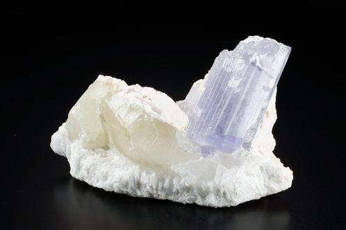 10,7 cm! Grote spodumene, variant van kunziet, paarse, Verzamelen, Mineralen en Fossielen