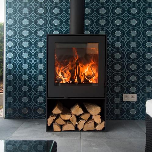 Saey Qube 6 showmodel, Huis en Inrichting, Kachels, Houtkachel, Hout, Nieuw, Vrijstaand