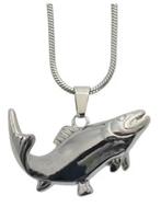 Ashanger, assieraad rvs vis, Nieuw, Zilver, Overige materialen, Dier
