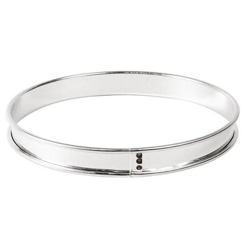 Taartring RVS | 26,5(Ø)x12,5(h)cm Gastronoble, Zakelijke goederen, Horeca | Keukenapparatuur, Nieuw in verpakking, Verzenden