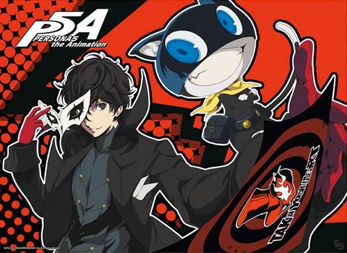 Poster Persona 5 Joker and Mona 52x38cm, Verzamelen, Posters, Nieuw, A1 t/m A3, Verzenden