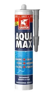 Griffon AquaMax constructielijm GRIJS, Doe-het-zelf en Verbouw, Isolatie en Afdichting, Ophalen of Verzenden