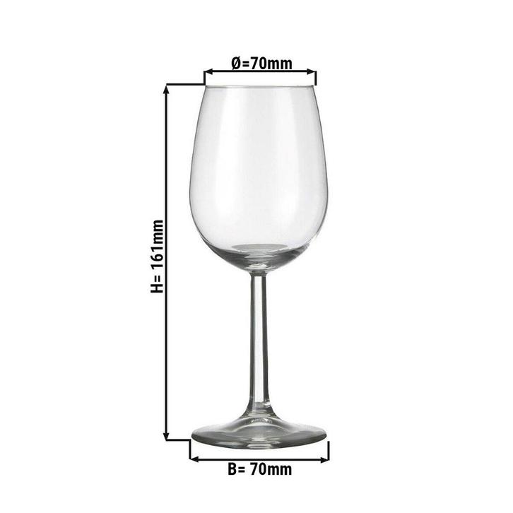 GGM Gastro | (6 stuks) Wijnglas - ESPRIT - 230 ml - |, Huis en Inrichting, Keuken | Servies, Effen, Nieuw, Verzenden