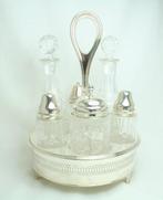 Greggio - Olie-en-azijnstelletje (7) - .800 zilver - Set, Antiek en Kunst