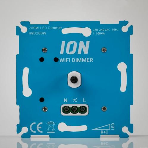 Ion Wi-Fi LED Dimmer | 0.3 - 200 Watt, Doe-het-zelf en Verbouw, Elektra en Kabels, Schakelaar, Nieuw, Ophalen of Verzenden