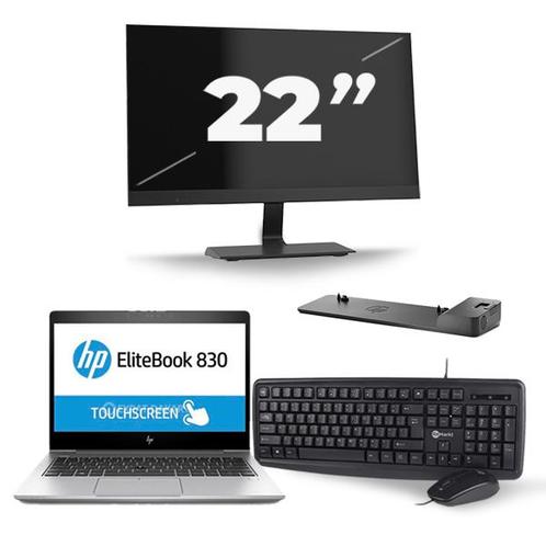HP EliteBook 830 G5 - Intel Core i7-8e Generatie - 13 inch -, Computers en Software, Windows Laptops, Zo goed als nieuw, Verzenden