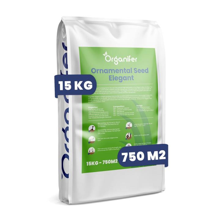 Siergazon Graszaad – Elegant (15 kg voor 750 m2), Tuin en Terras, Bloembollen en Zaden, Zaad, Gehele jaar, Volle zon, Verzenden