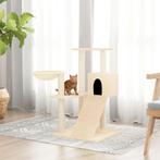 vidaXL Kattenmeubel met sisal krabpalen 82 cm crèmekleurig, Verzenden, Nieuw