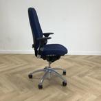 RH logic ergonomische bureaustoel, blauw - grijs, Huis en Inrichting, Bureaustoelen, Gebruikt, Blauw, Ophalen of Verzenden, Bureaustoel