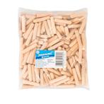 Silverline houtdeuvels - berkenhout - gegroefd voor sterk..., Ophalen of Verzenden, Nieuw