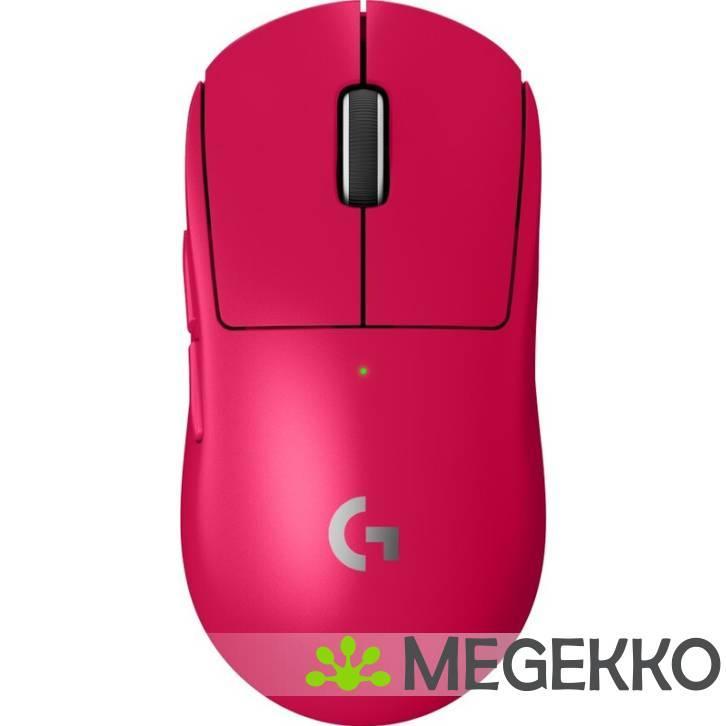 Logitech G PRO X Superlight 2 Roze Draadloze Gaming Muis, Computers en Software, Muizen, Nieuw, Verzenden