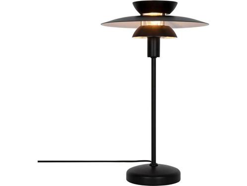Nordlux Carmen-tafellamp-E14-zwart, Huis en Inrichting, Woonaccessoires | Overige, Zo goed als nieuw, Verzenden