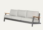 Suns Siena driezits loungebank soft grey SUPERSALE |, Ophalen of Verzenden, Nieuw