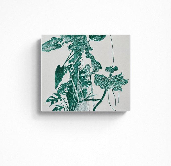 N. Magro - “Botanischer Garten Der Universität Basel, Antiek en Kunst, Kunst | Designobjecten