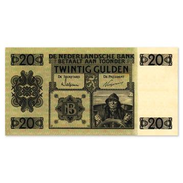 20 Gulden Roerganger 1926 Zfr beschikbaar voor biedingen