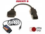 Ducati (Italiaanse) motorbike (4 pins) diagnose kabel en sof, Motoren, Accessoires | Onderhoudsmiddelen