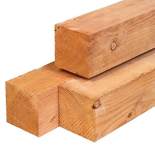 Douglas paal 15x15x250cm ongeschaafd, Tuin en Terras, Palen, Balken en Planken, Ophalen of Verzenden