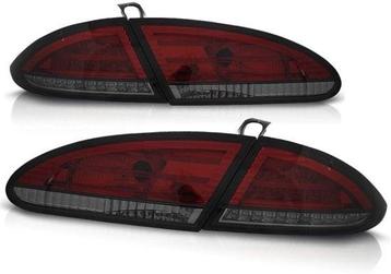 Achterlichten SEAT LEON 06 05-09 ROOD SMOKE LED beschikbaar voor biedingen
