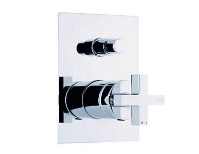 Cisal Barcelona opbouwdeel inbouw mengkraan met omsteller, Doe-het-zelf en Verbouw, Sanitair, Kraan, Nieuw, Chroom, Ophalen of Verzenden