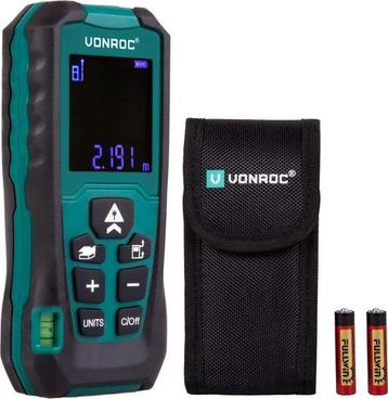 Tweedekans | VONROC Laser afstandsmeter – 40 meter bereik – beschikbaar voor biedingen